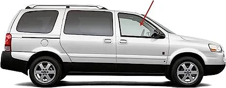 Front 2005-2007 Passenger Van Window Door Relay Buick with Side Glass Mini Compatible Door Models Right Terraza/Saturn
