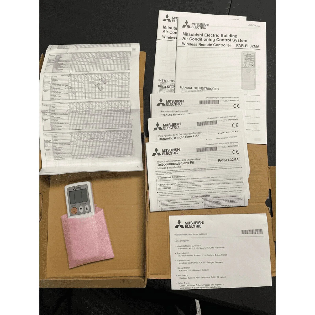 For Wireless (Signal PLA-ABA - Receiver Sold Mitsubishi Separately) And PAR-FL32MA-E Remote Units SEZ/PEA(D) Electric Controller