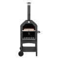 and Camping Grill Pizza Backyard Peel, Fired Wood with Pizza Oven Stone, Fithood Pizza Outdoor Rack, for