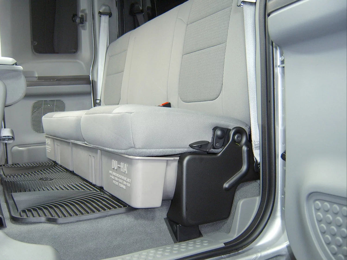DU-HA Gray Ford 20093 Organizer Underseat Console Storage -