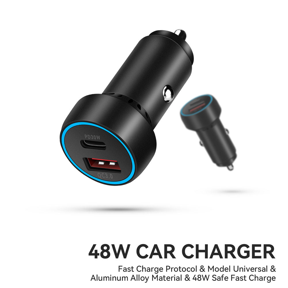 PD Mini Charger Adapter Charging USB-C Super Pro DJI Car 2/Mini 3 Fast QC3.0 for