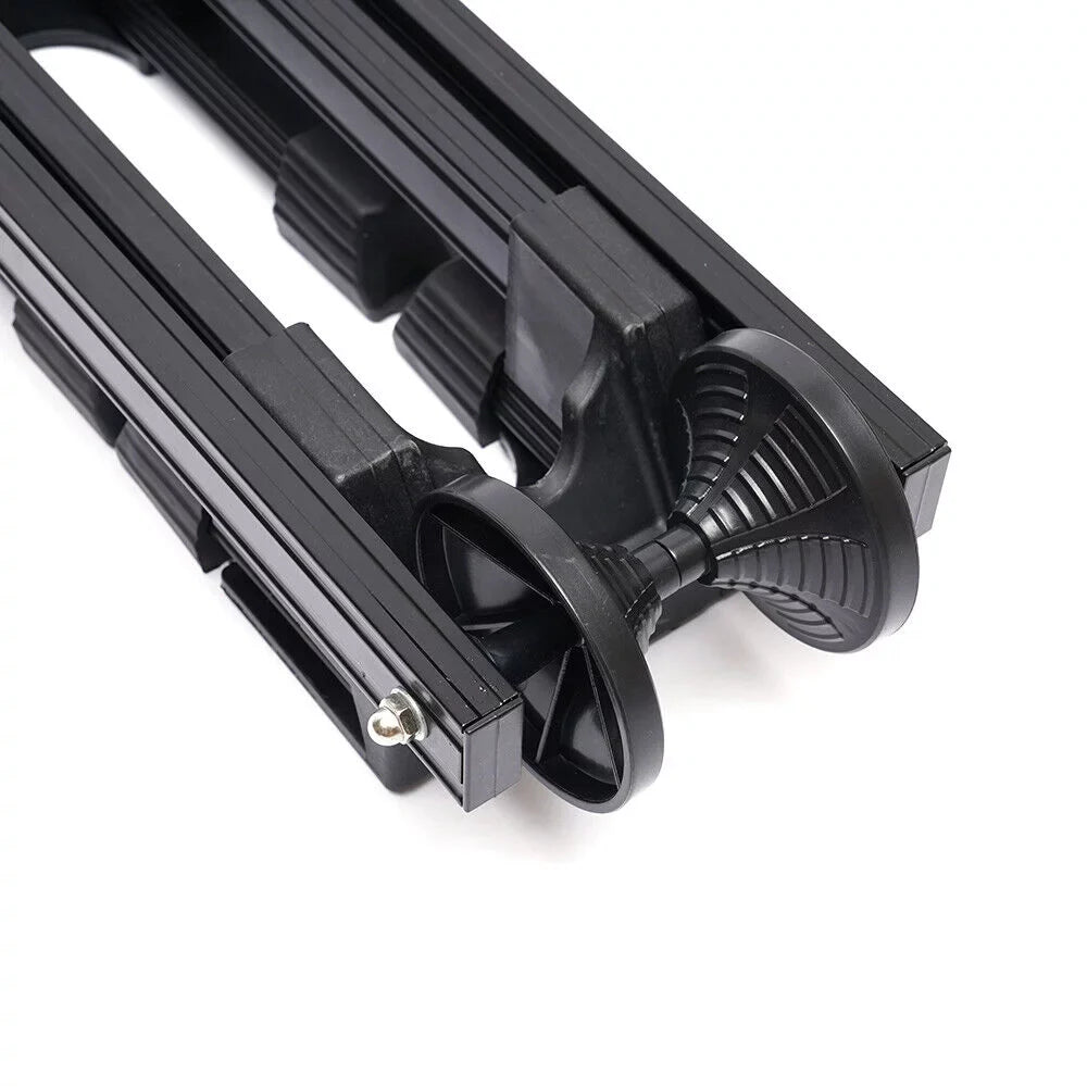 Black Parking Floor Mountain Bike Bicycle Storage Bike Foldable Stand Holder Rack