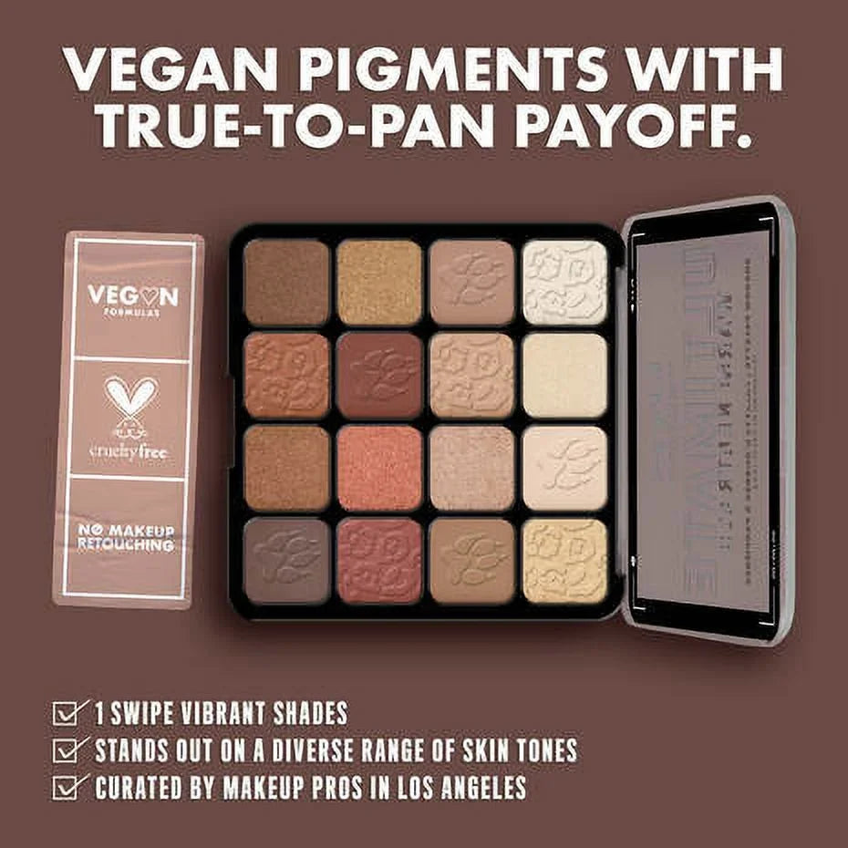 Shadow Neutrals Warm NYX Palette - Ultimate