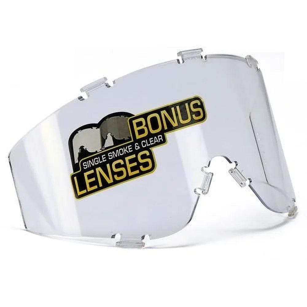 with Bonus Lens Thermal Paintball Mask Smoke Premise JT Goggle