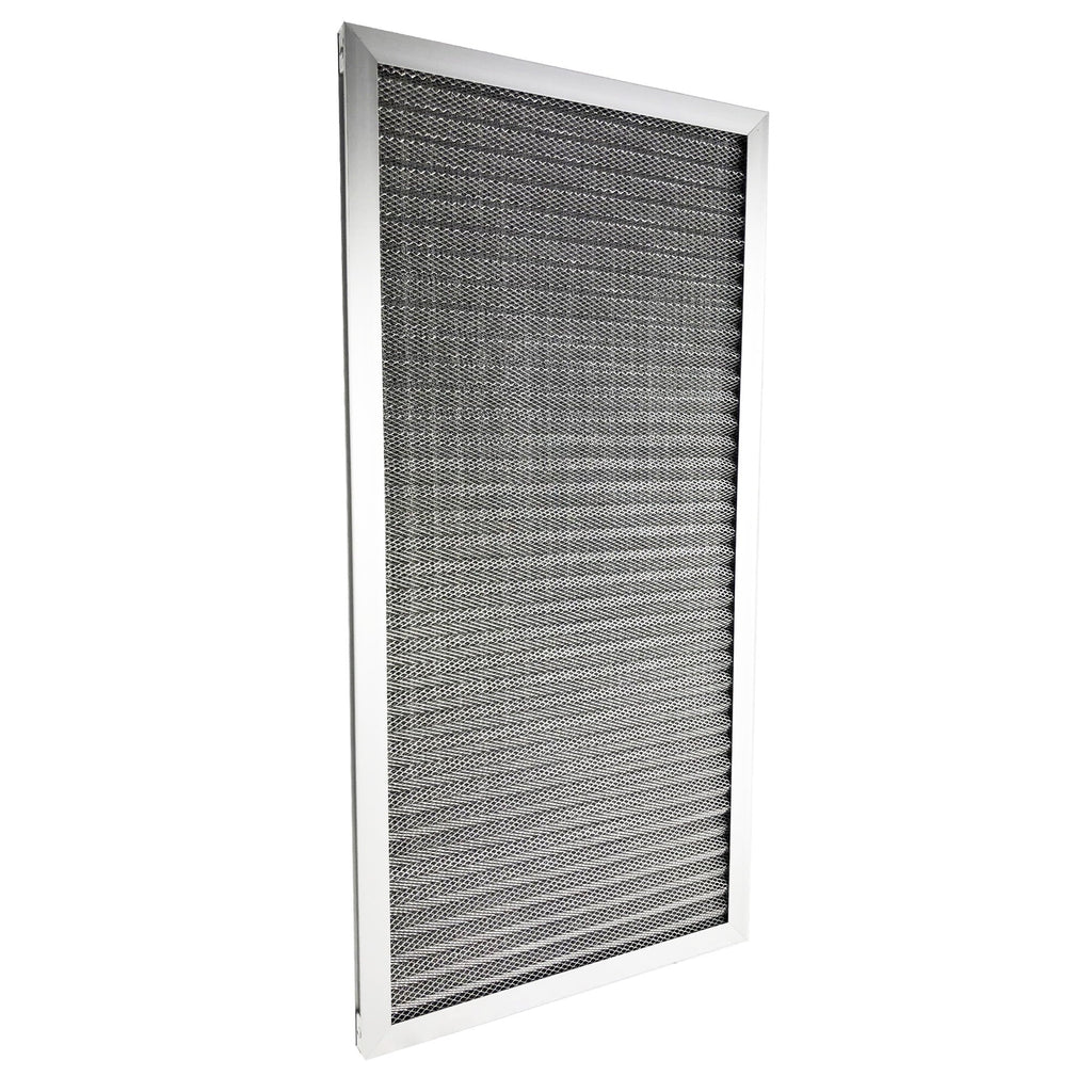 Central Filter 24" Washable x Air AC Furnace (12" Air Filter Aluminum Electrostatic 1"), x