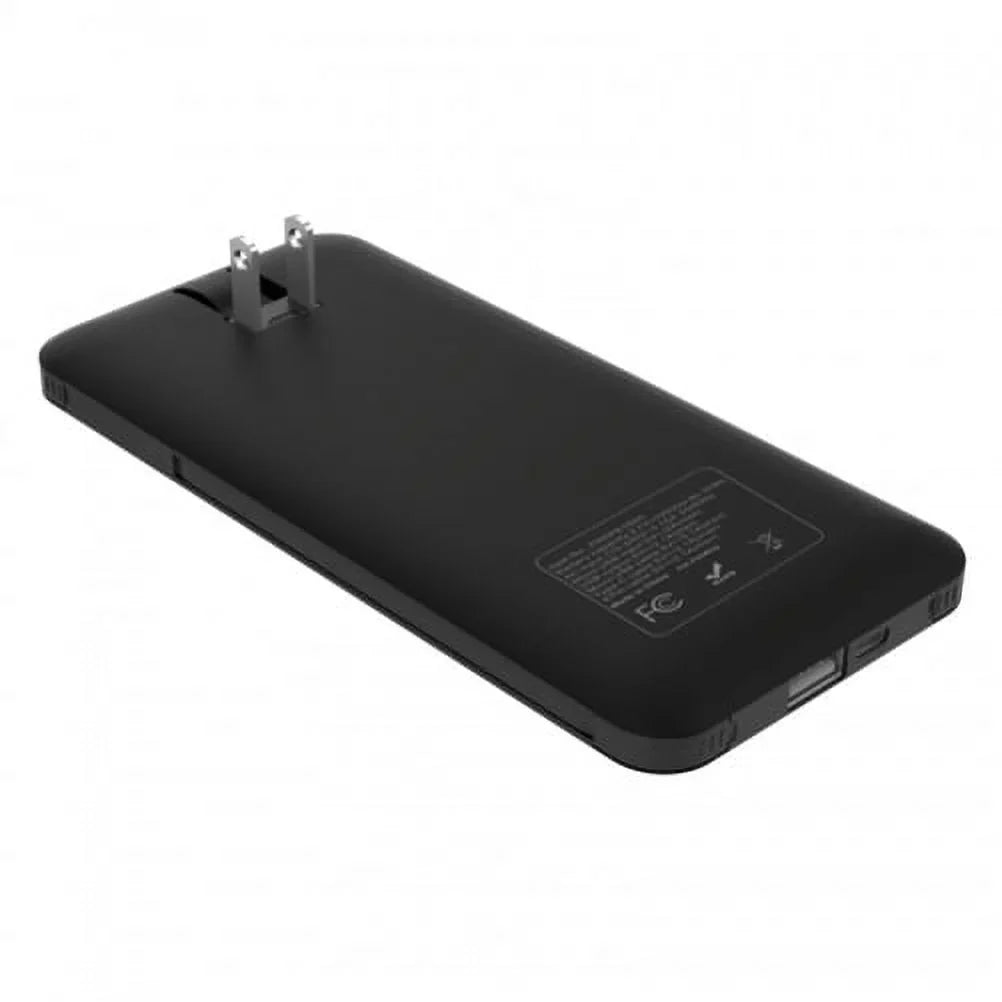 A20 Backup AC Portable - Port A6 Plug - Battery Alpha Power Sony 1 A50 10000mAh A9 Bank Galaxy Sonim Charger Fold Halo for XP3 USB Xperia Adapters Samsung A10e Built-in A1A XP8