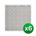 Pack) For 8 FC200E1011 Air 20x20x4 MERV Filter Honeywell (6 Replacement