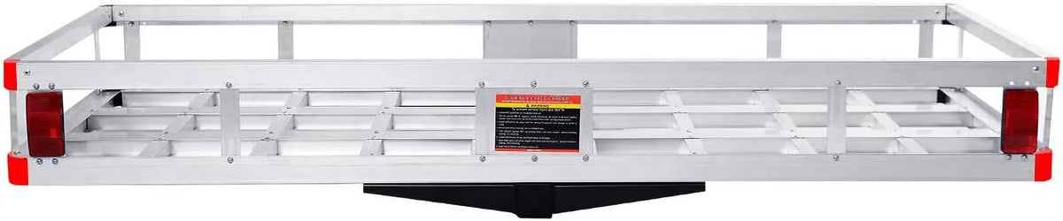 7” 500LBS Cargo Receiver, Truck, Cargo Hitch Mount Basket Car, Vehicle Carrier, 22” SUV, Hitch Aluminum Rack, Luggage Cargo for 2” x 60” Carrier Trailer x Capacity Fits