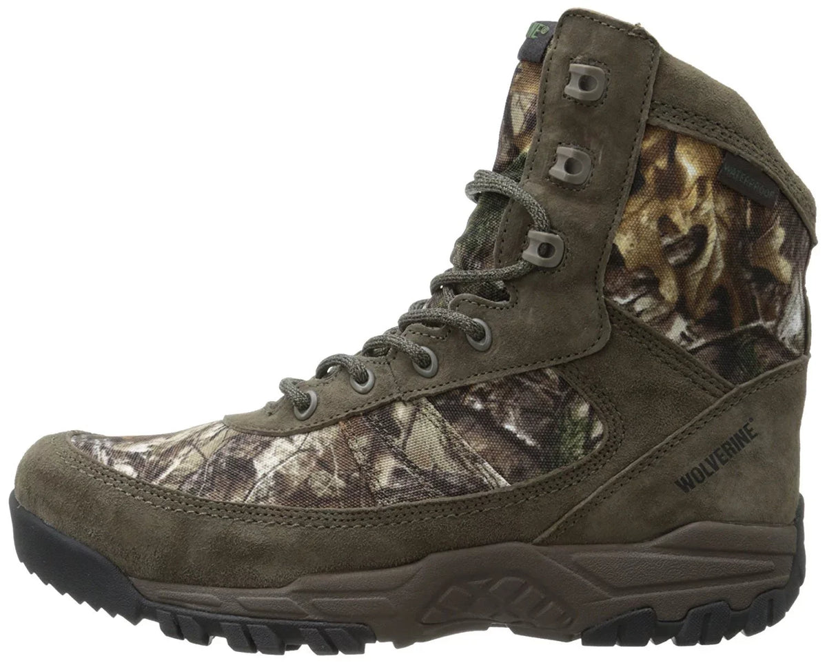 Bob Mens US W30078 (M) Hunting 7 Inch Boot 11D White Wolverine Waterproof