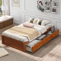 Twin Oris - Bed Size Oak Wooden Platform