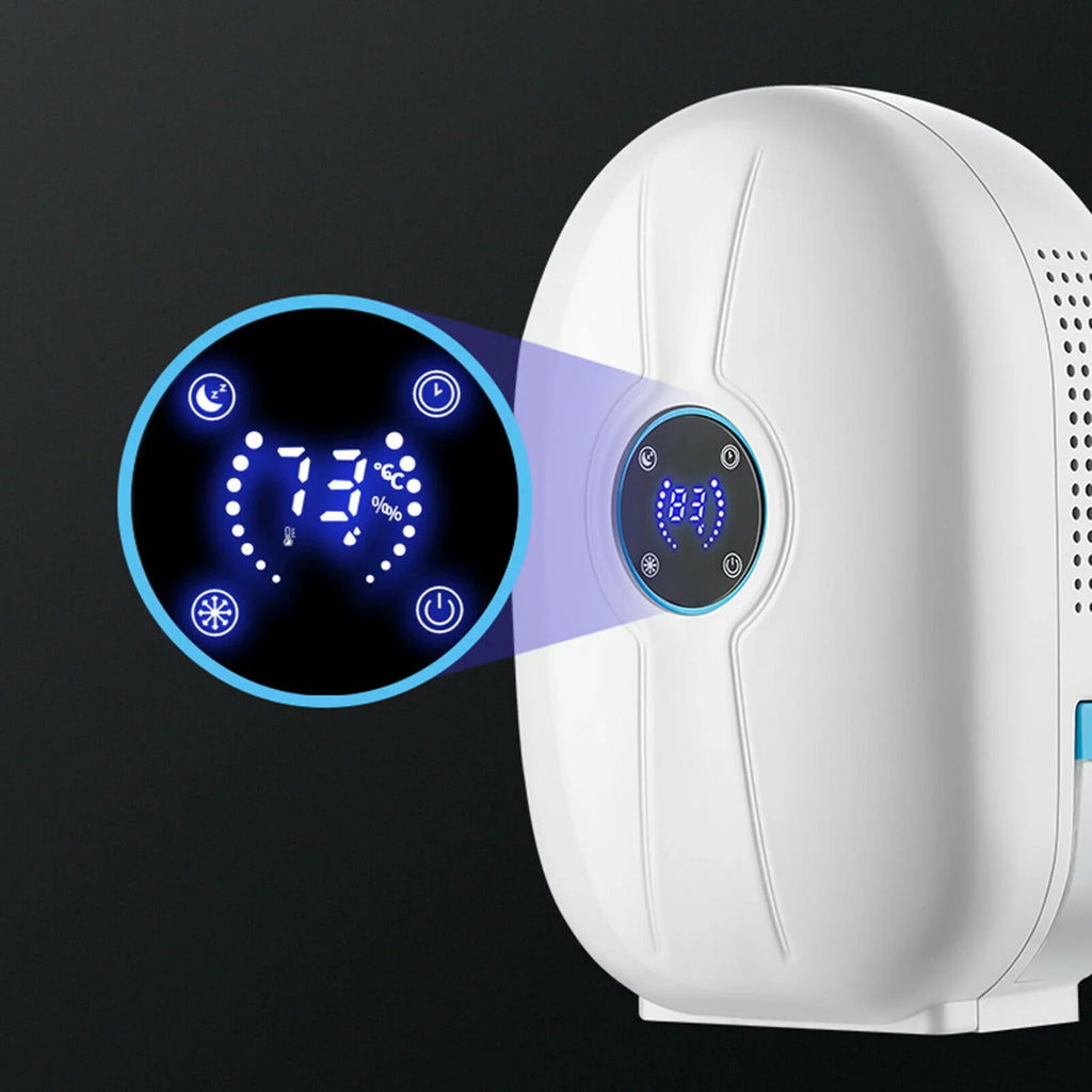 Digital 500ml Bedroom Machine Remote 22W Home Air Dryer Mini Dehumidifier
