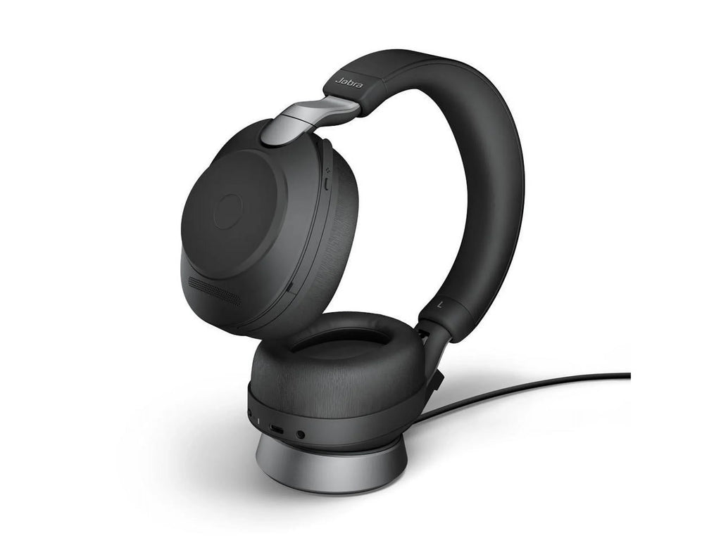 UC for Bluetooth - Life, Cancelling Calls Wireless of Music, Black Advanced 85 Headphones Battery Stereo, and Noise Wireless Headset Jabra Headphones 37 Hours Link380a, Evolve2 with