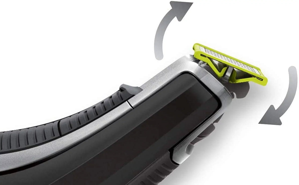 3 Trimmer Black + Hybrid Kit, PHILIPS Electric Norelco Shaver, OneBlade & Styler Pieces, OneBlade Body QP6510