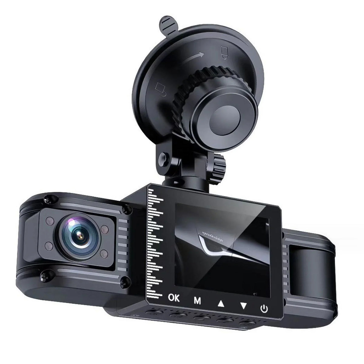 Vehicle Dash HD Camera Recorder Dual DVR Car Video Lens F30 Cam