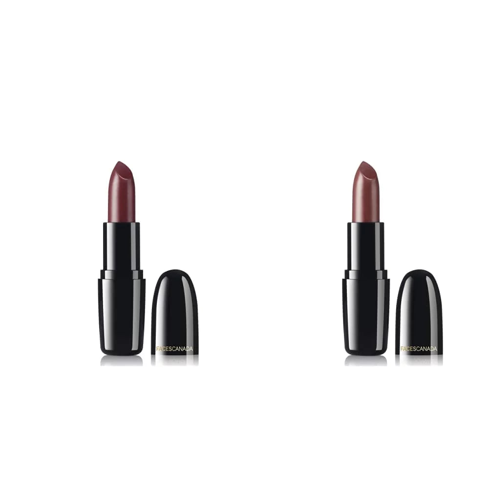 Weightless Burgundy Canada Lipstick 17 Mocha Lipstick g (Brown) g 4 Creme Faces Creme Faces and 22 Weightless Sweet Canada (Wine) 4