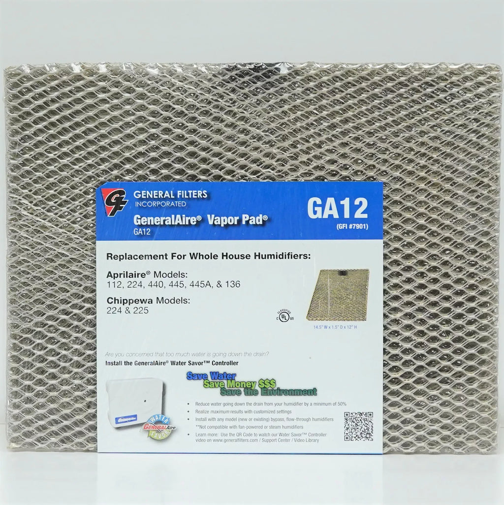 445 Humidifier Pad Filter Panel for 440 Aprilaire 4 Water #12 Pack