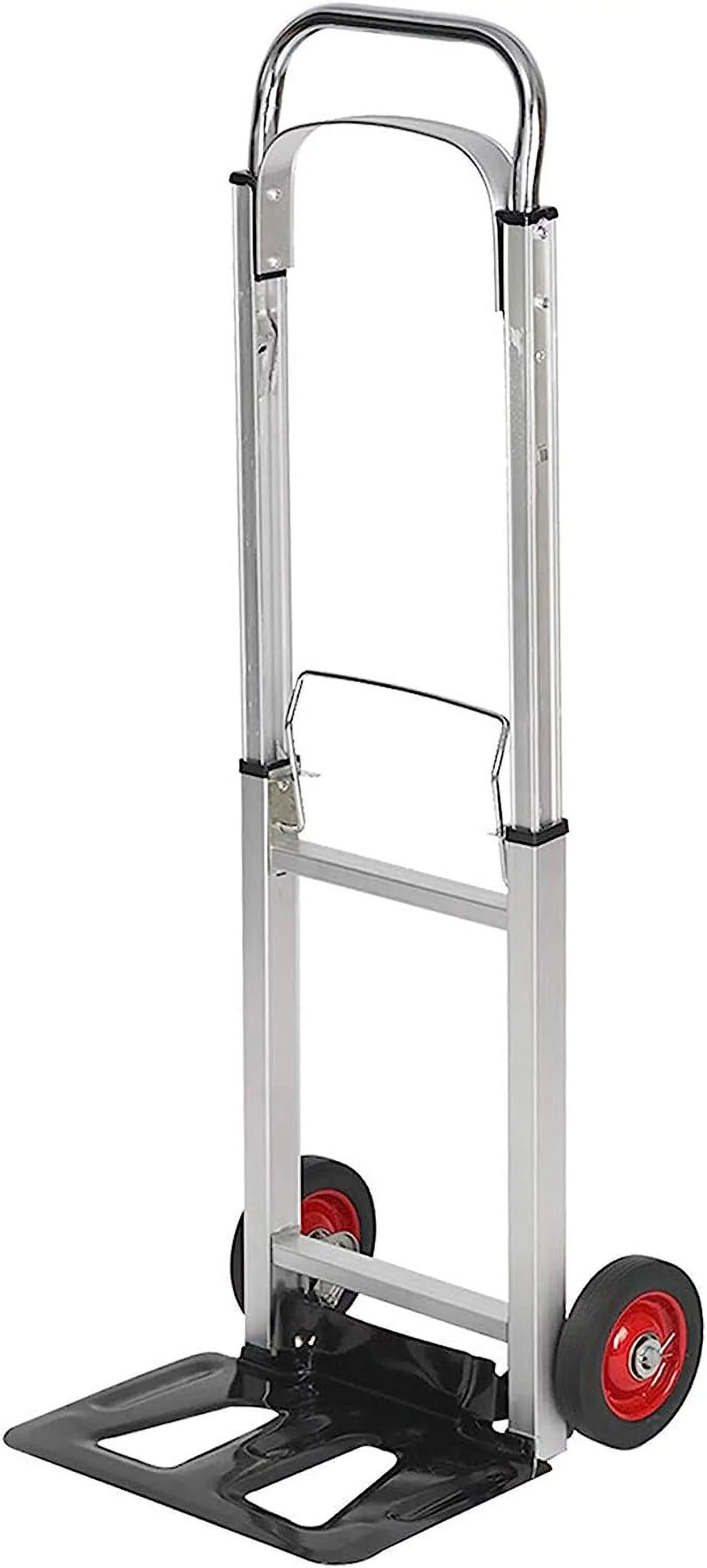 Travel, and Aluminum Cart Truck Handle Compact or Trolley Industrial Foldable Rubber Luggage Shopping Telescoping Portable Heavy Hand for Duty Wheels with