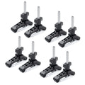Hold 51045-P4 Steel Woodworking Series, ¾ DuBois x Mini Track with Plastic Clamps Clamps T-Bolts, T Down Reinforced 8PK 3-3/4"