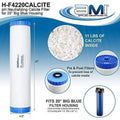 Water 20") Ph Ph Alkalinity X Water Cartridge INC H-F4220CALCITE Filter Filter Raise 4.5"X20" | Filter 20” To Fits Calcite Housing Low | Filter (4.5" Neutralization Of |