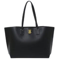 (Good) leather bag Burberry shoulder ladies tote BURBERRY 8052726 Pre-Owned black
