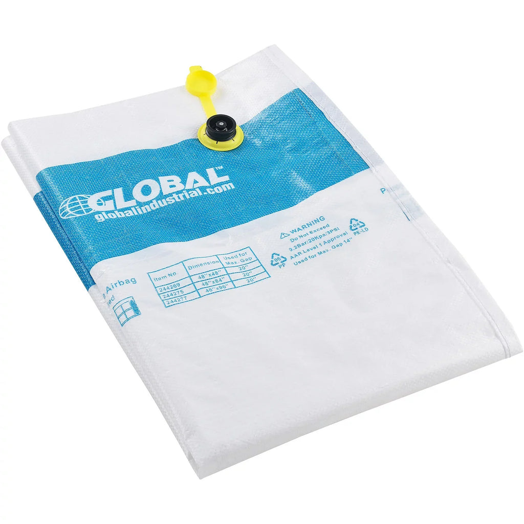 Air Global x Ply, 48"W Bags, Lot 2 96"L, Dunnage of Polywoven 20 Industrial