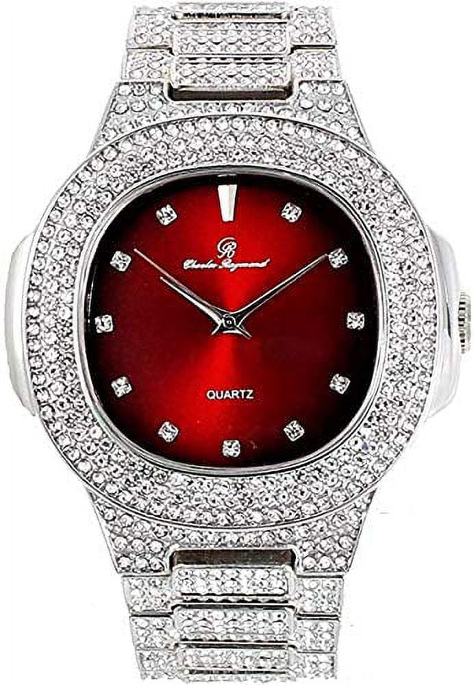 Red) Bling'ed Flaunt Watch The Blood and Hop for His&Hers King Floor Power Hip Perfect Set On Couples - Dance Off and (SLV Out Queen to ST10325/ST10364