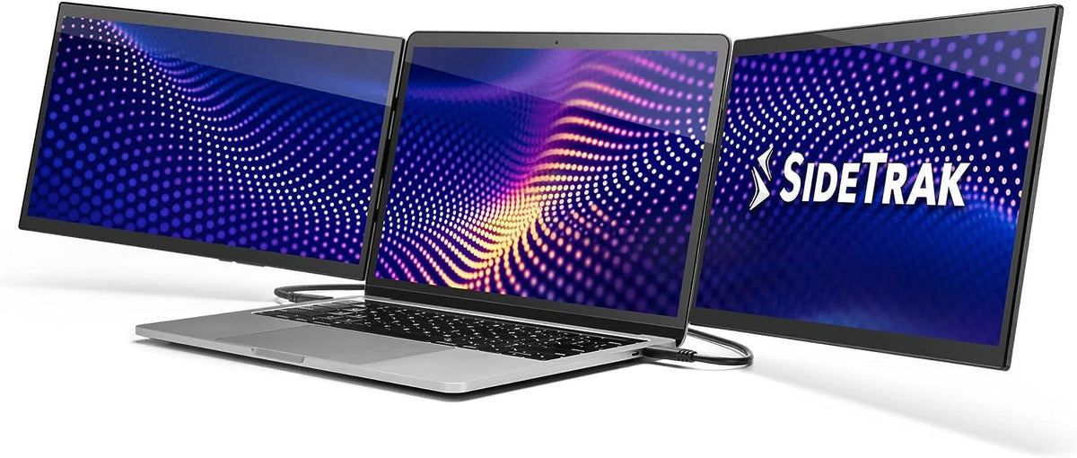 Triple 13.3'' for Monitor Portable (13.3'' Laptop SideTrak Pro Monitor) Swivel