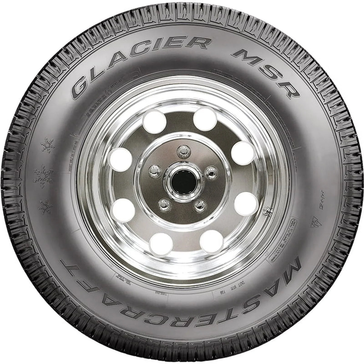 Mastercraft MSR Truck Tire Light 125/122R LT275/70R18 Winter Glacier E