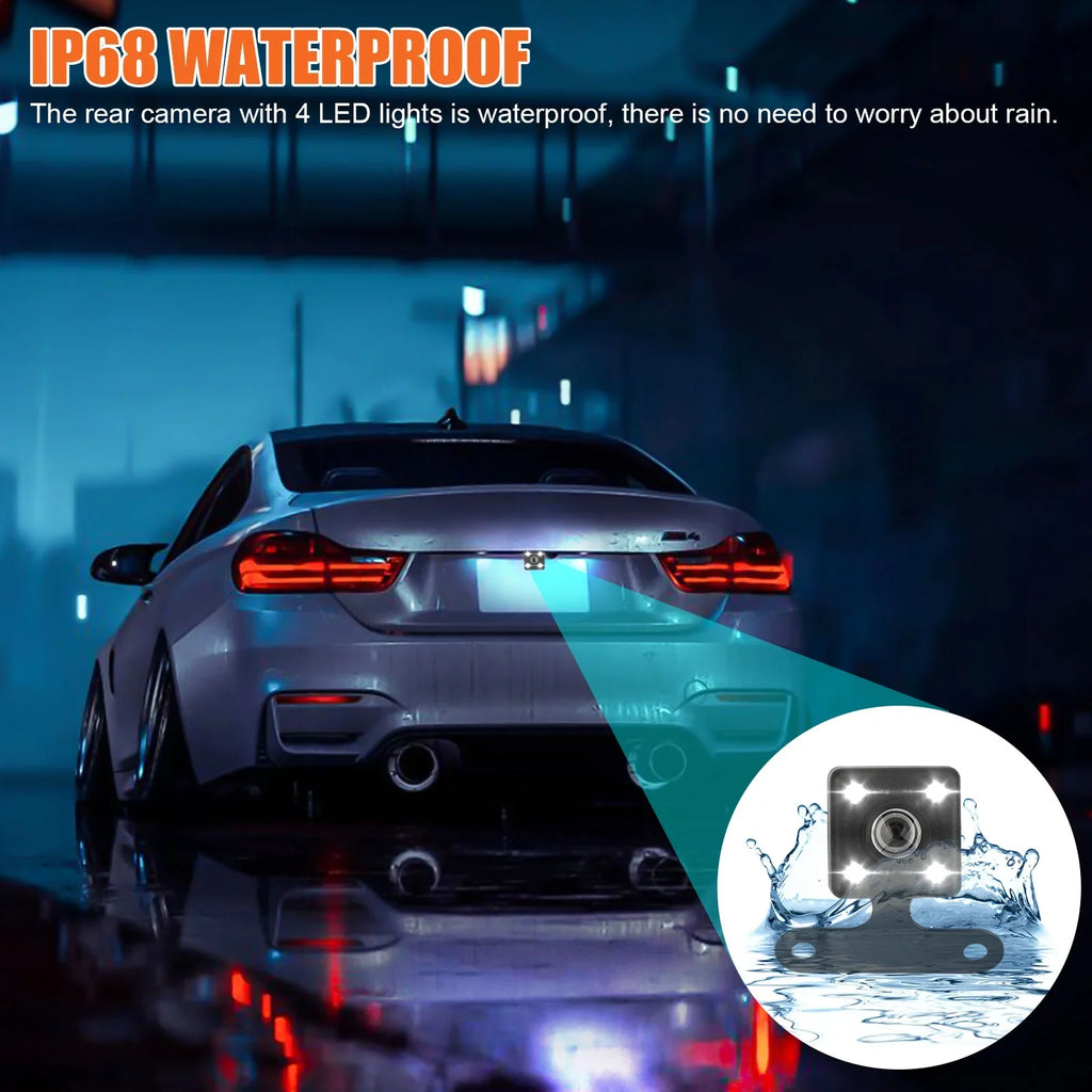 170° 1080P Dual Dual Cam, Detection, Dash and G-Sensor, Camera Dash for 3.16inch Rear Wide Front Black Cars, Camera Angle WDR, Recorder Motion with Monitoring, Display, Dashboard TSV Parking