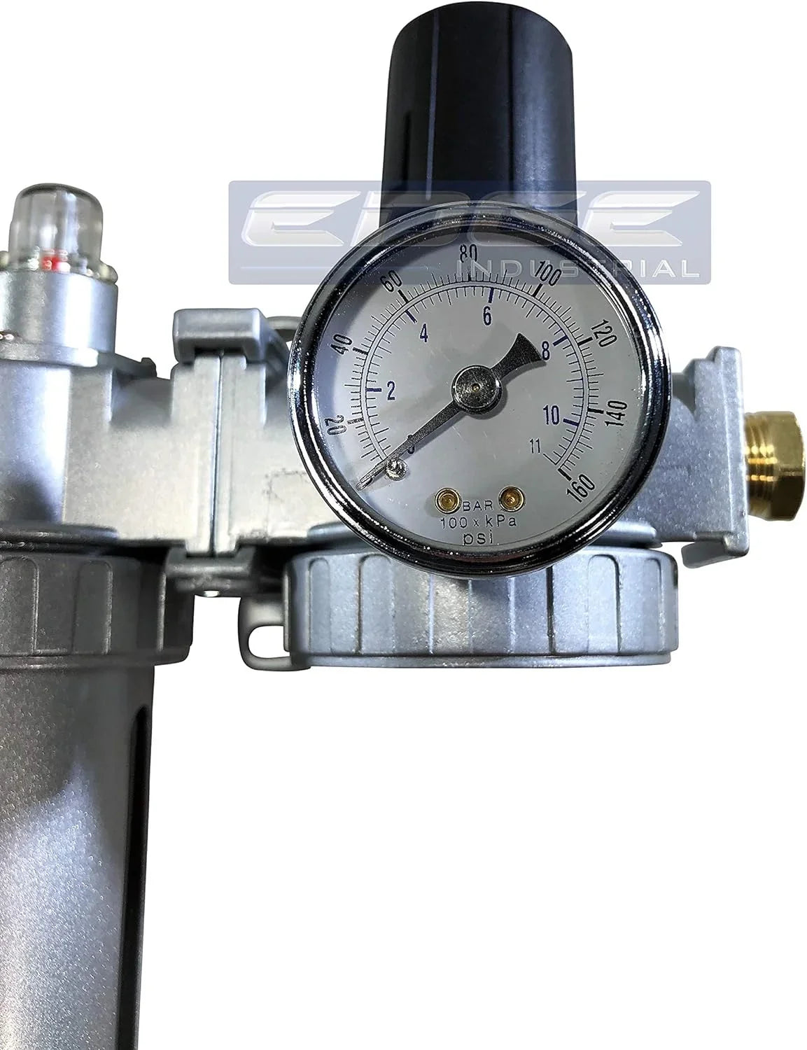 0.01 Modular Air Particulate Drying Filter, Semi Drain, Micron & (3/8" Coalescing Bowl NPT) Air System Regulator Three Filter - Combo Stage Pressure Automatic Air
