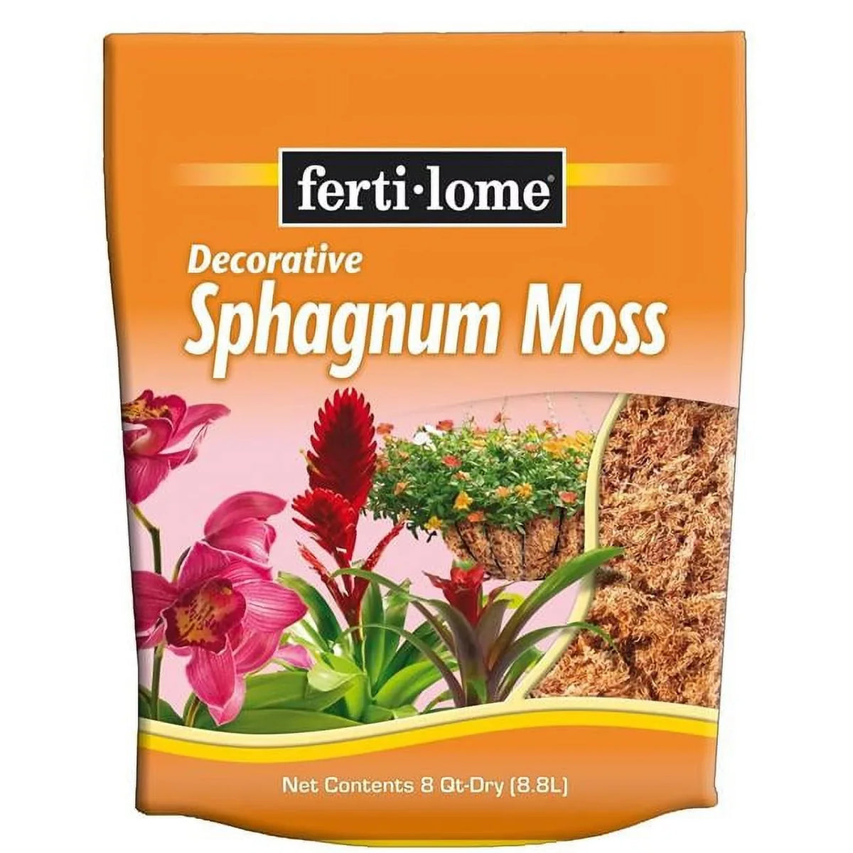 Peat Fertilome Sphagnum qt. Moss Decorative Floral 8