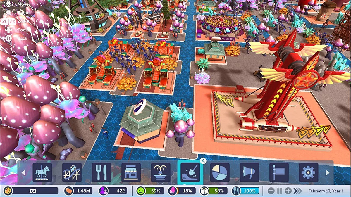'-Standard Atari, Tycoon: Nintendo Edition, Switch Adventures Rollercoaster