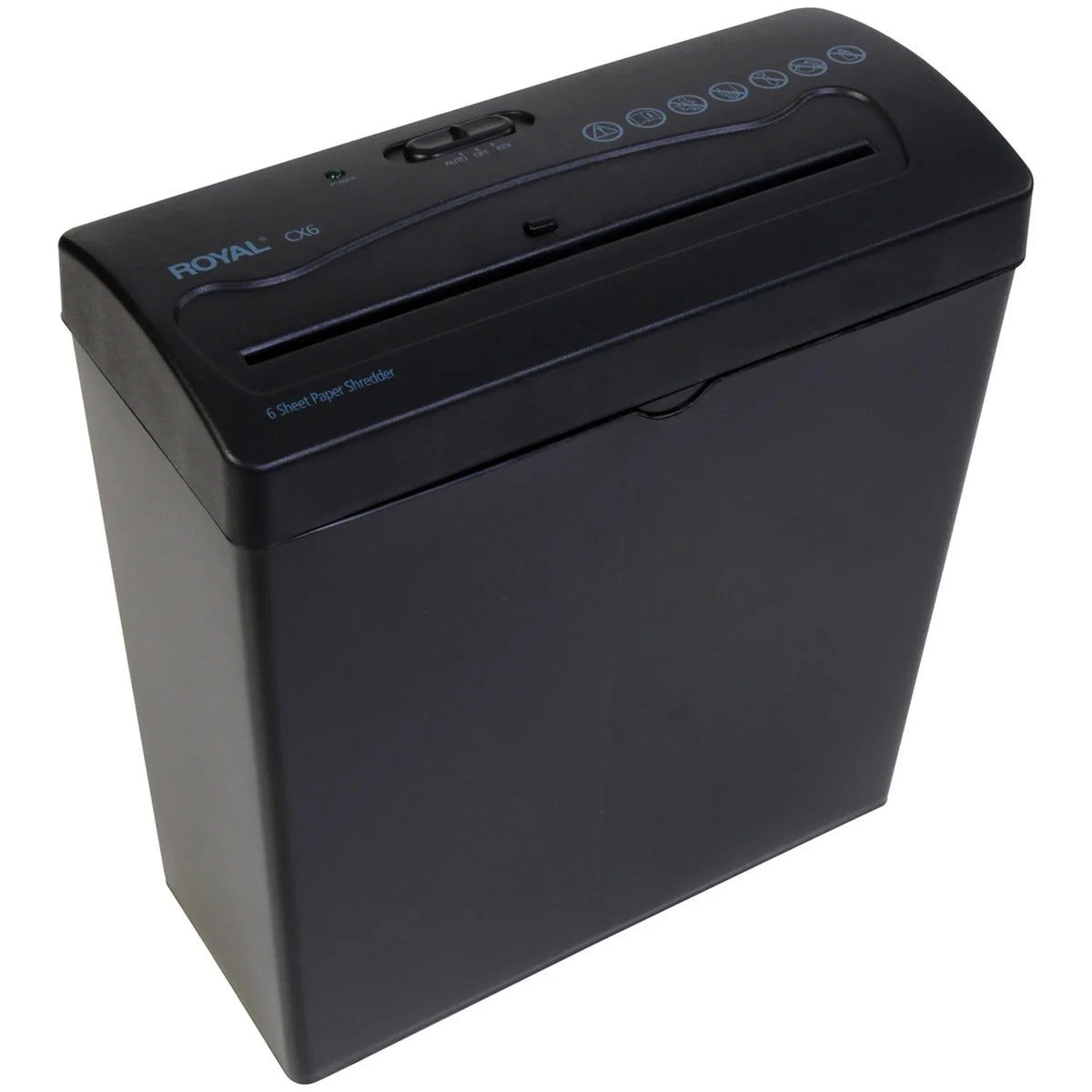 CX6 Royal Shredder 6-Sheet Paper Crosscut