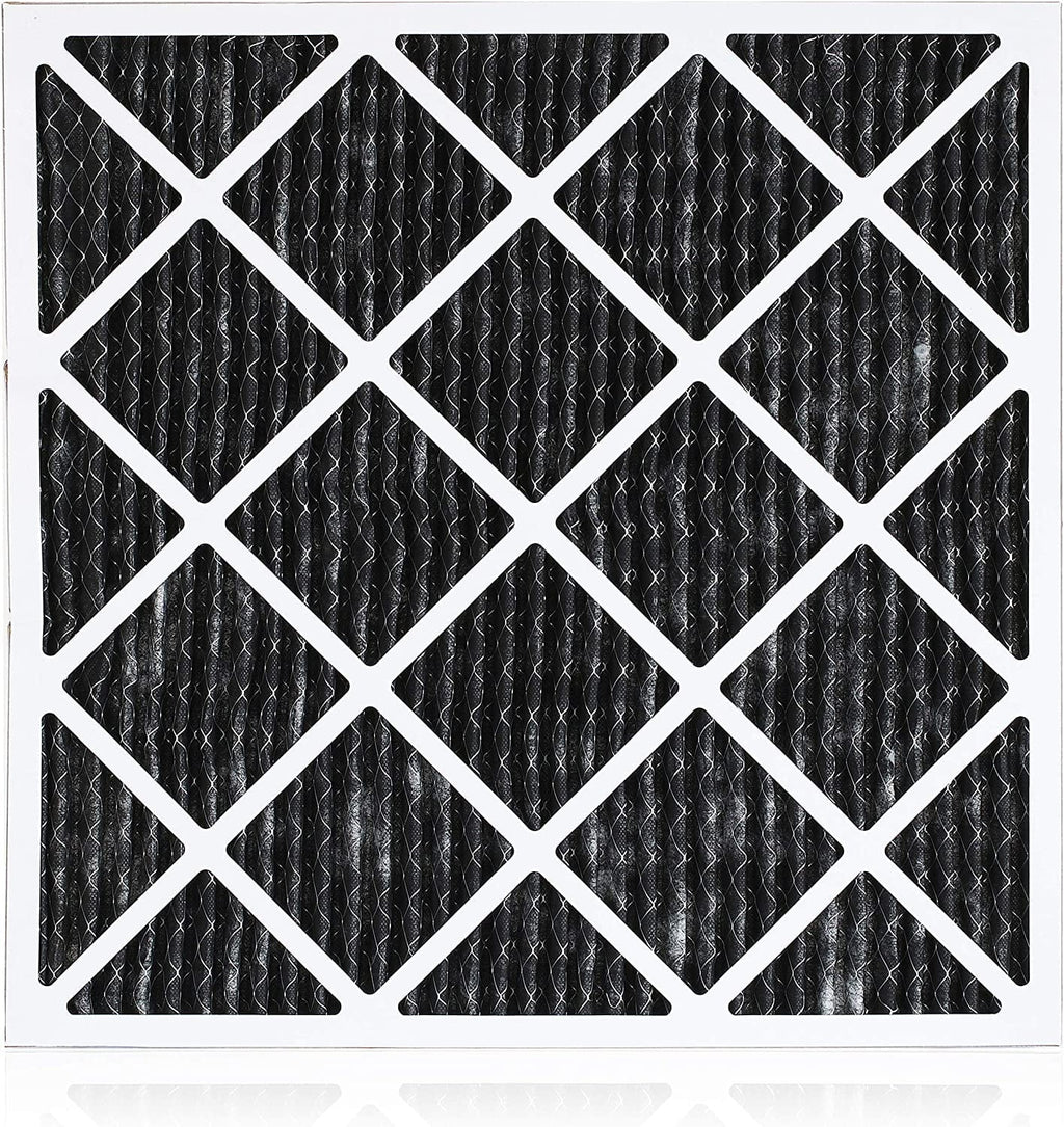Activated with Filters (6-Pack) 10x10x1 HVAC AC 8 Filterbuy Pleated Eliminator Air MERV Odor Furnace Carbon