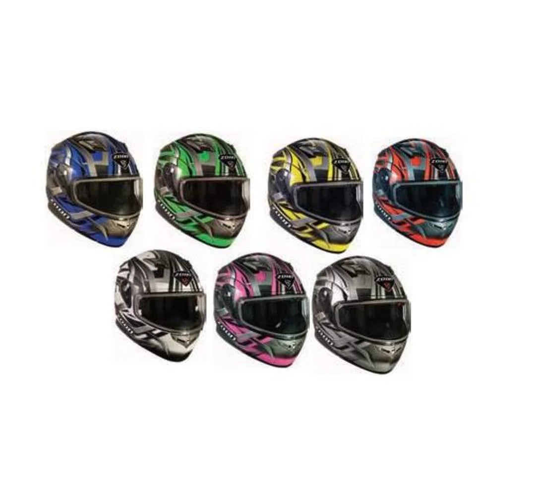 Zoan Flux 4.1 Graphics (X-Small, Helmet Blue) Devil