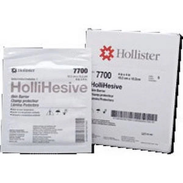Skin Barrier (Standard Wear) 4" x 4" Hollihesive