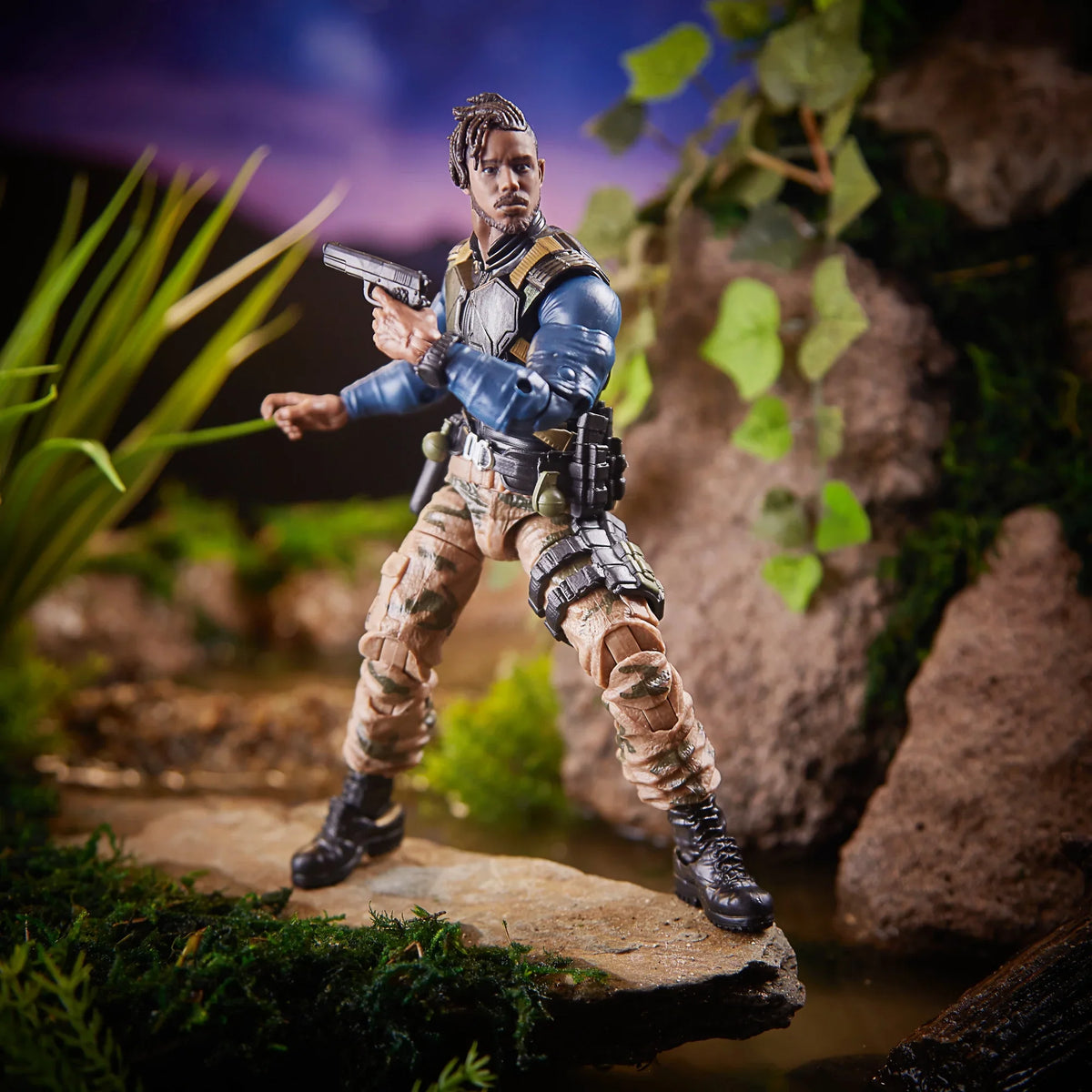 Series Figure Panther Black Killmonger Legends 6-inch Erik Marvel