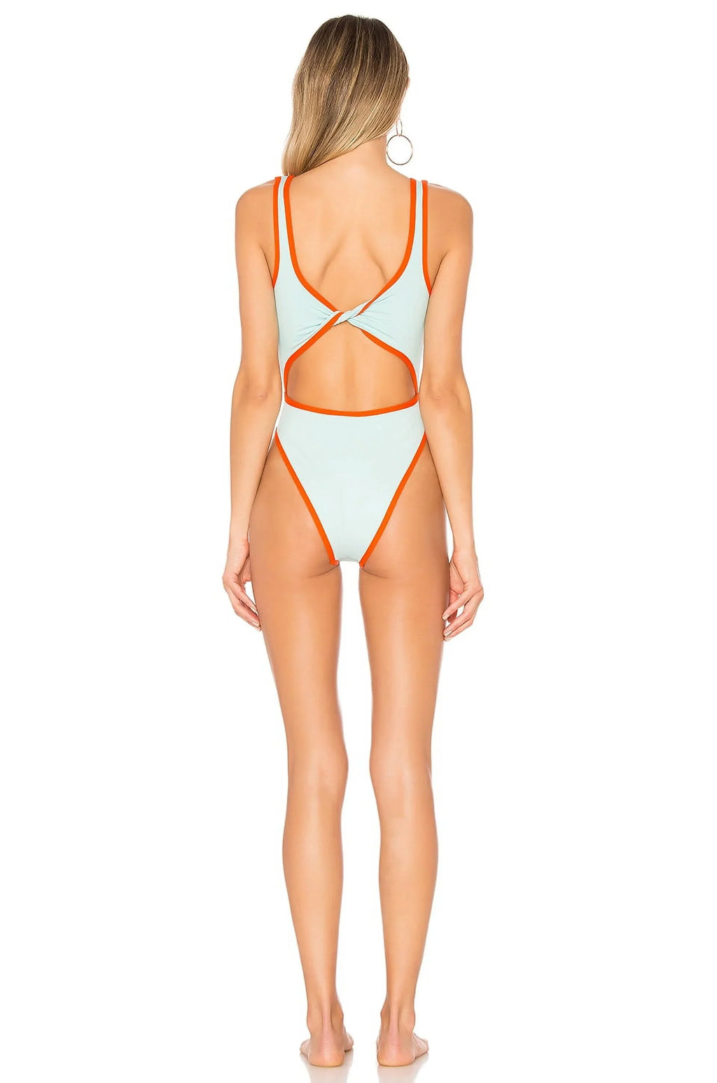 Swimsuit, US One TURQUOISE L*Space LIGHT 12 Out Piece Kira Cut