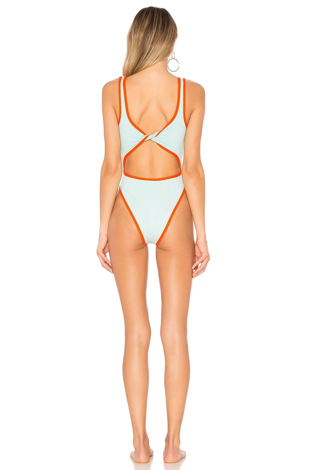 Swimsuit, US One TURQUOISE L*Space LIGHT 12 Out Piece Kira Cut