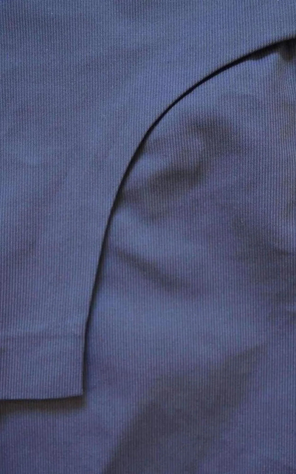 Striped Side Asymmetric Side Skirt
