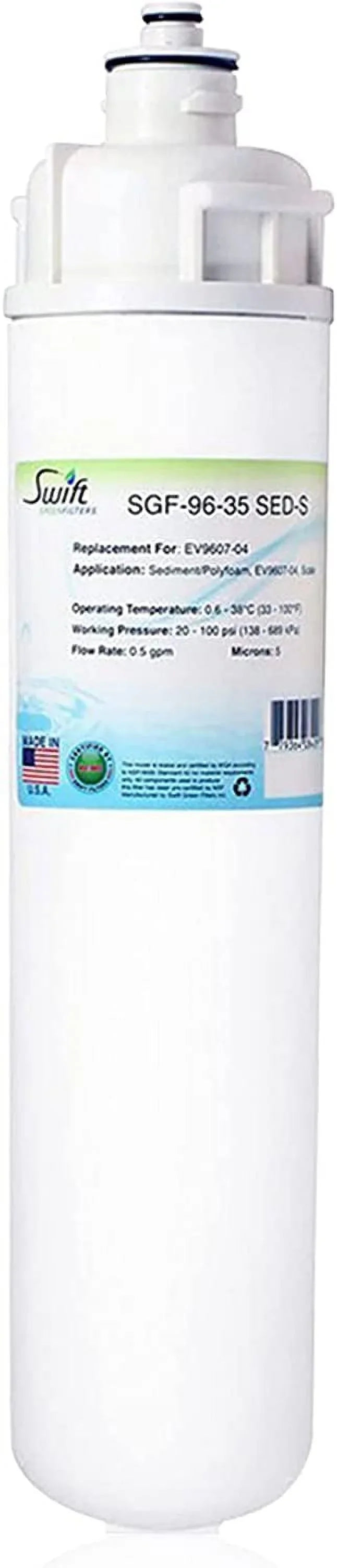 EV9607-04 for USA Swift in Filters Green Filter (2 SGF-96-35 Commercial Pack),Made SED-S Water Compatible