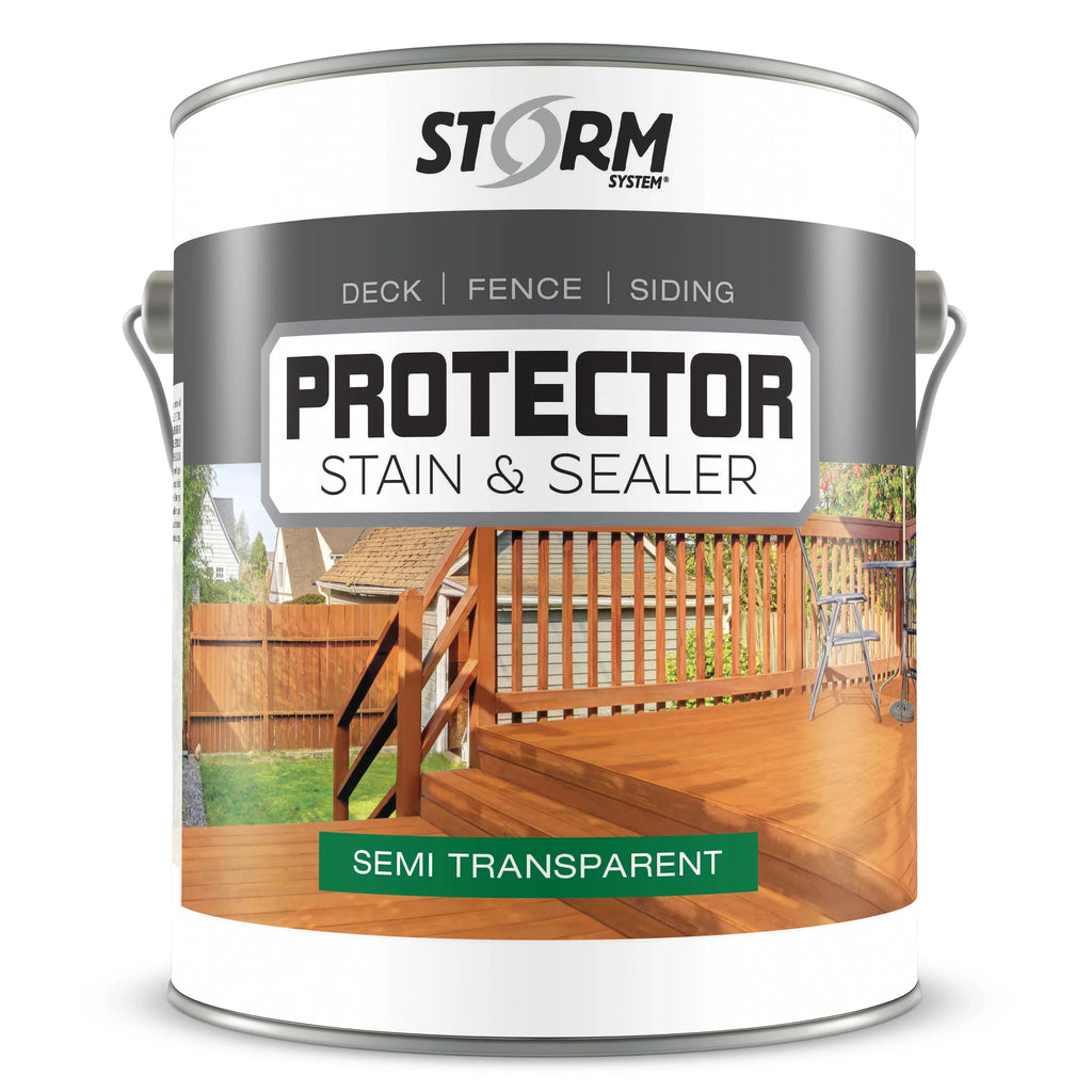 Storm System Semi-Transparent and Sealer Stain Protector