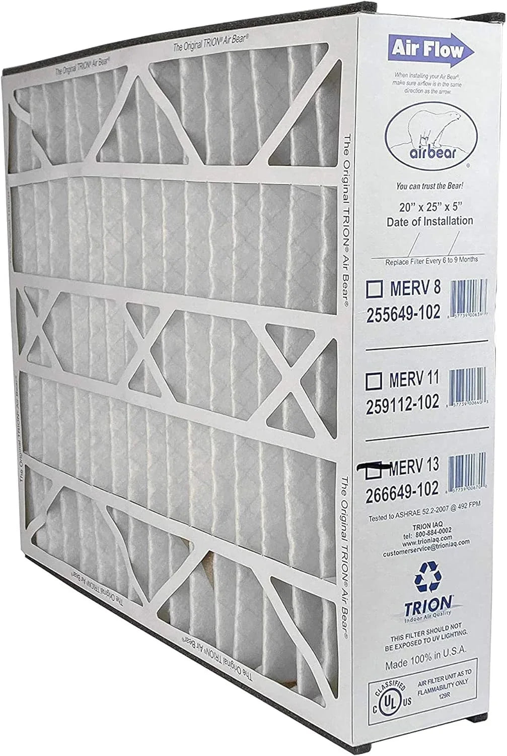 Trion Pack Air Filter Replacement Purifier Cleaner Purification for Air