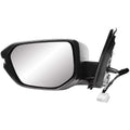 Driver w/turn (textured L, 63636H camera, foldaway), for cover, signal, chrome Mirror trim, HP(17-20) black w/o w/o w/PTM Hatchback, Civic Side HONDA K-Source