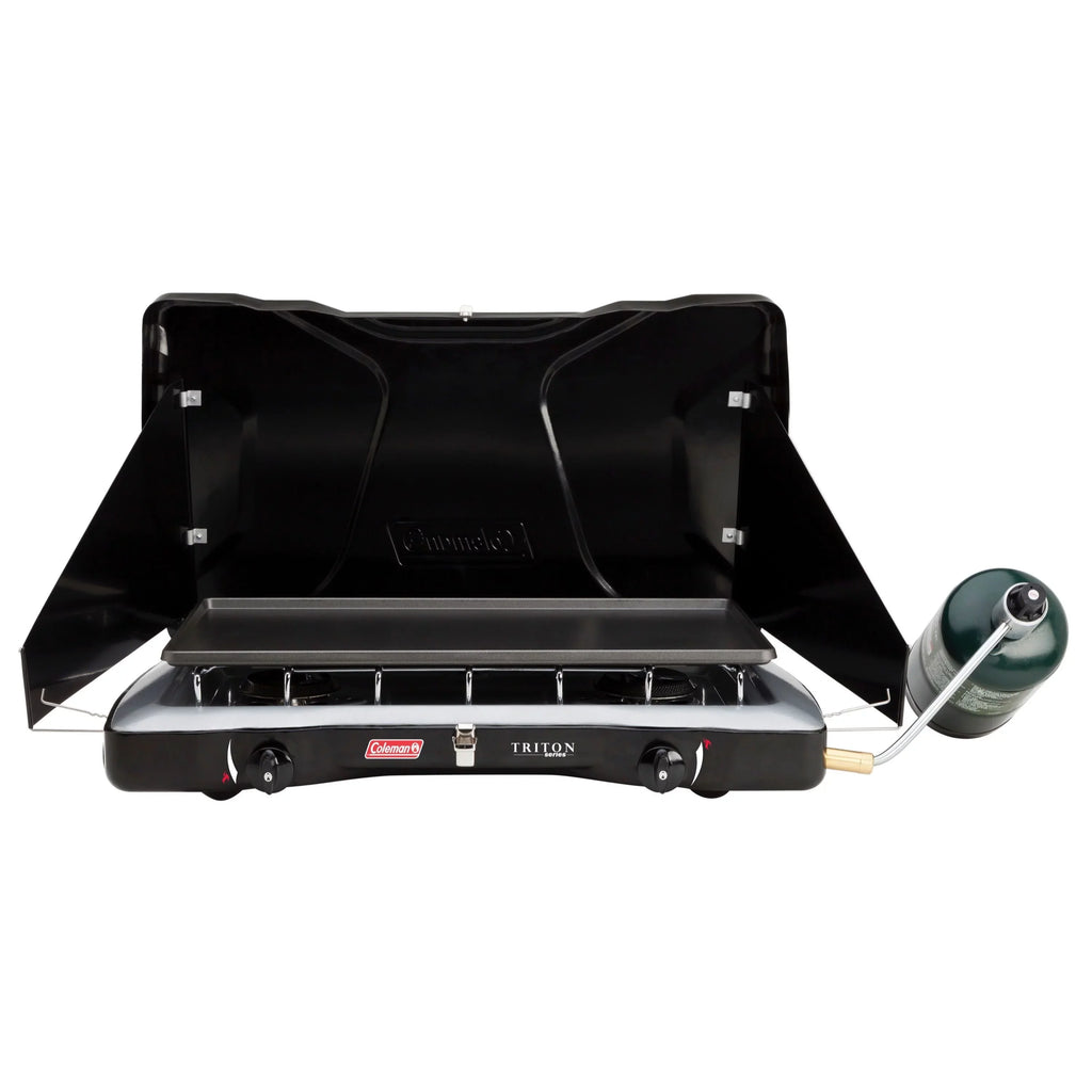 Triton™ Coleman® 2-Burner Propane Camping Gas Stove,