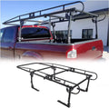 1000 LBS Truck Lumber Universal Cab Ladder Rack Bar 60 Adjustable Over-Cab Bed Pickup Kayak Contractors Kojem Rack Side Long Inch