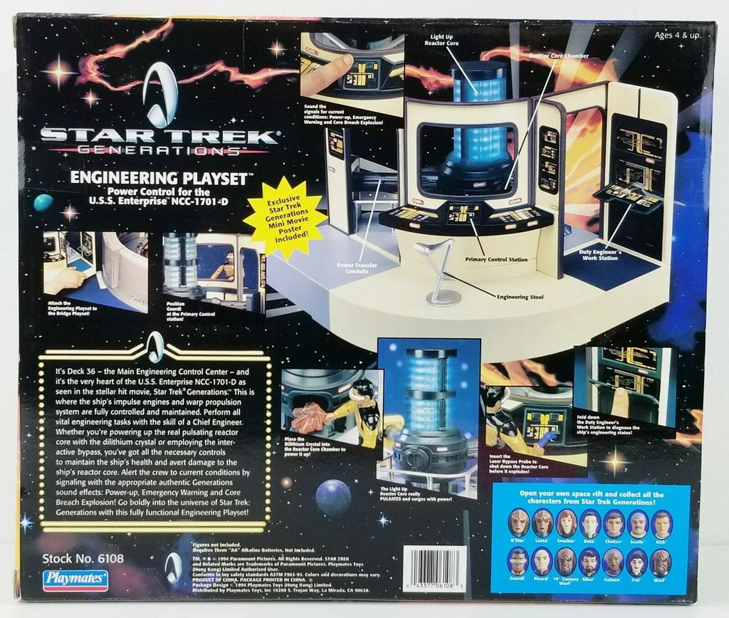 Engineering Playset Star Generations Trek